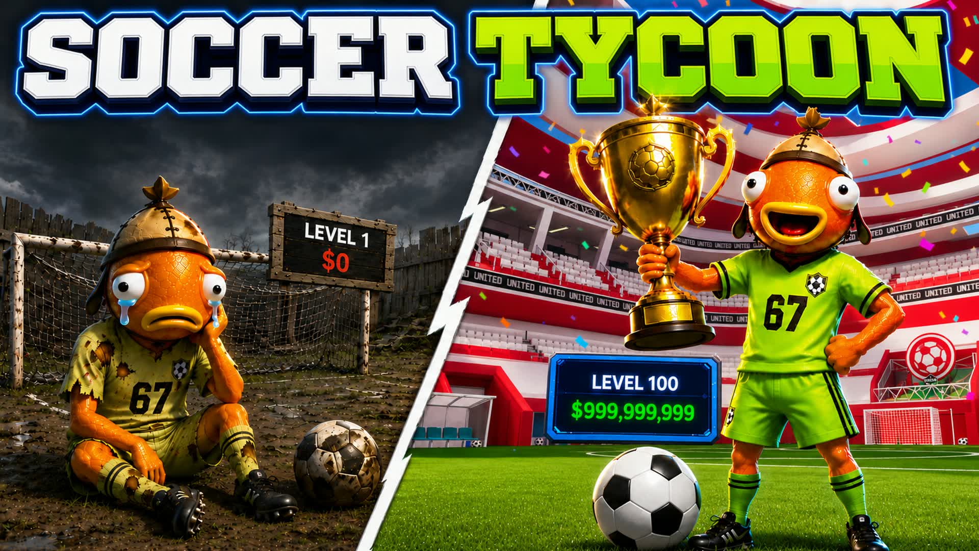 Soccer Tycoon ā½ Custom Stadium