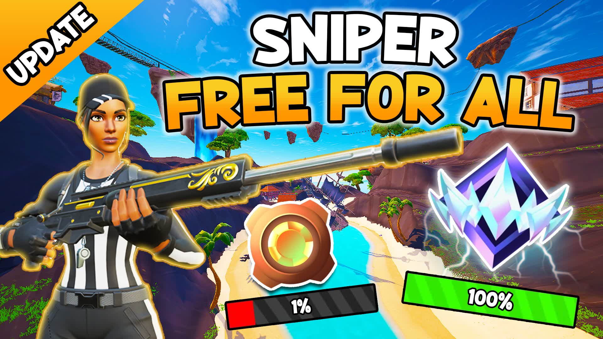 🎯 SNIPER GUN GAME - ONE SHOT ISLES