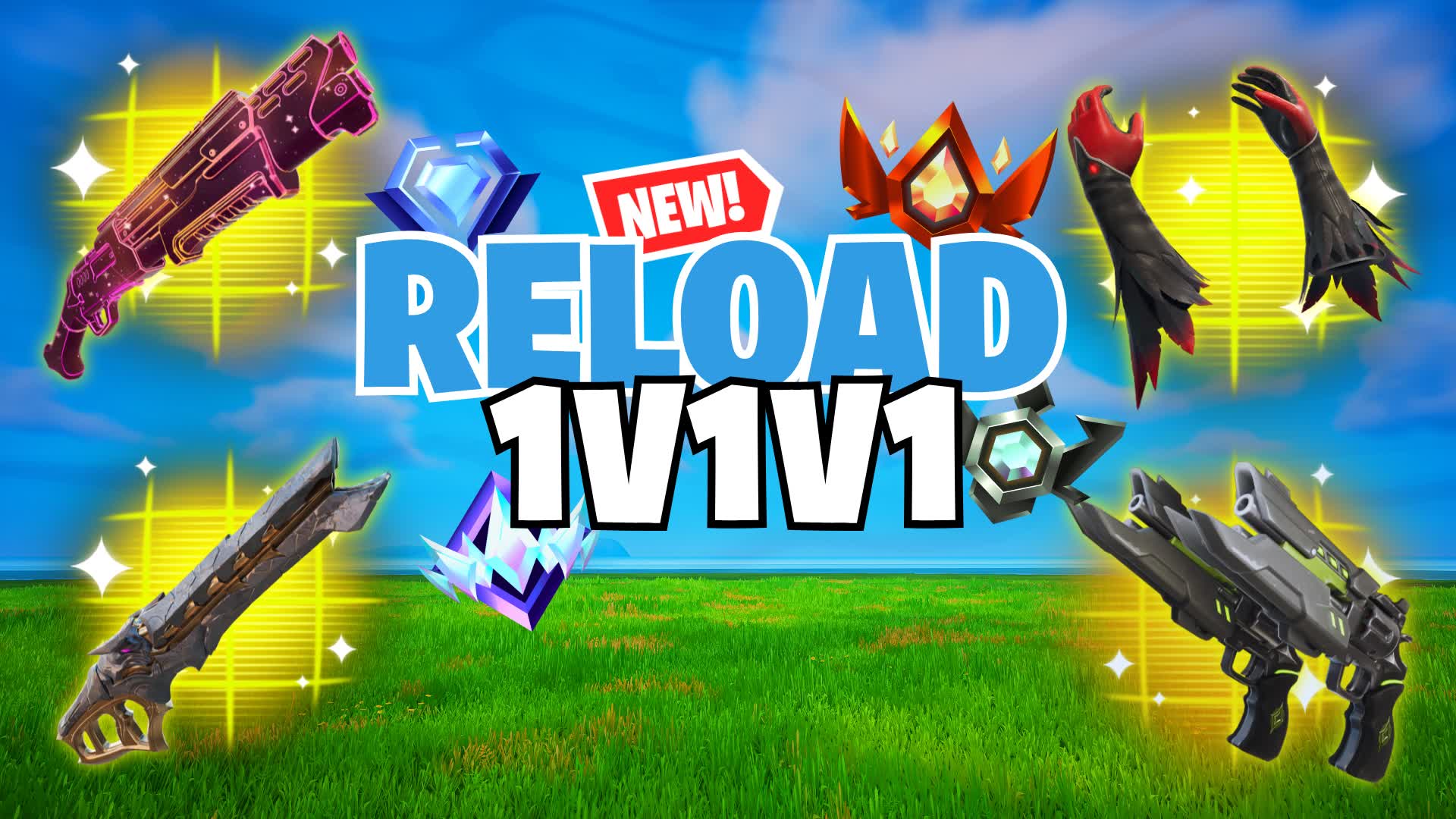 1V1V1 RELOAD REALISTIC PVP FFA