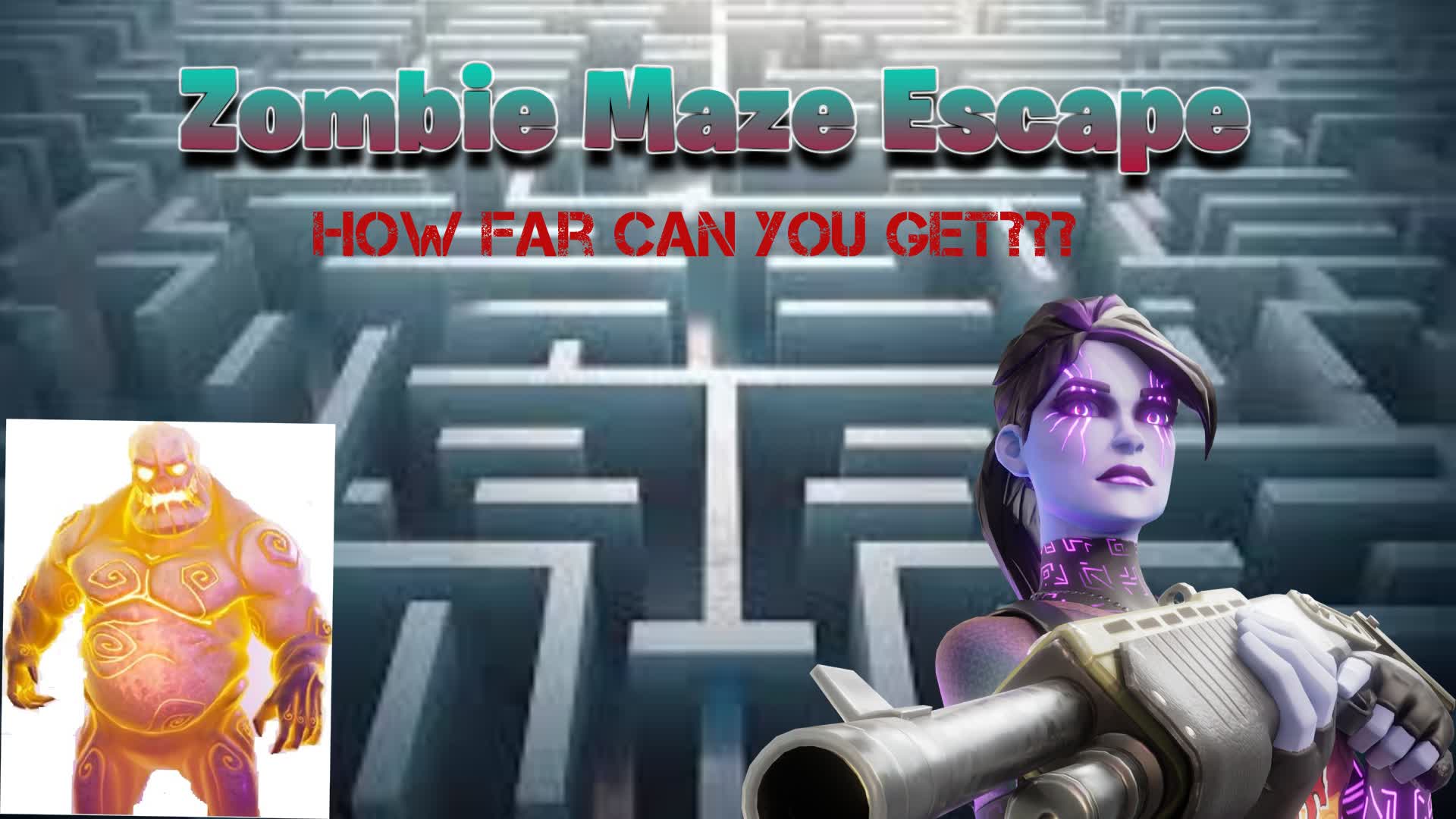 Zombie Maze Escape