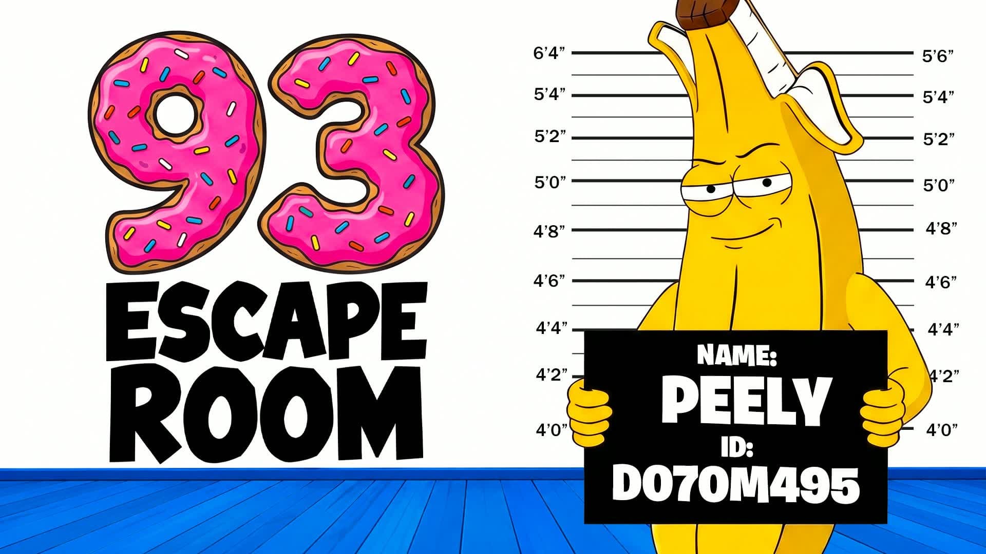 93 PRISON ESCAPE ROOM
