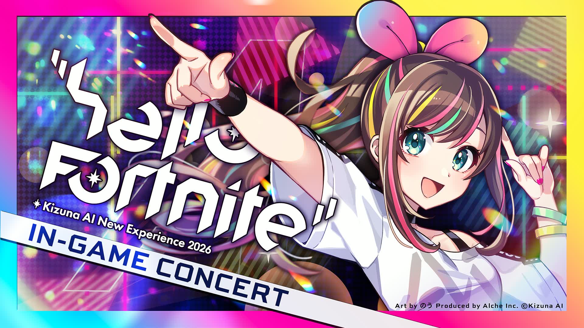 Kizuna AI "Hello,FORTNITE”