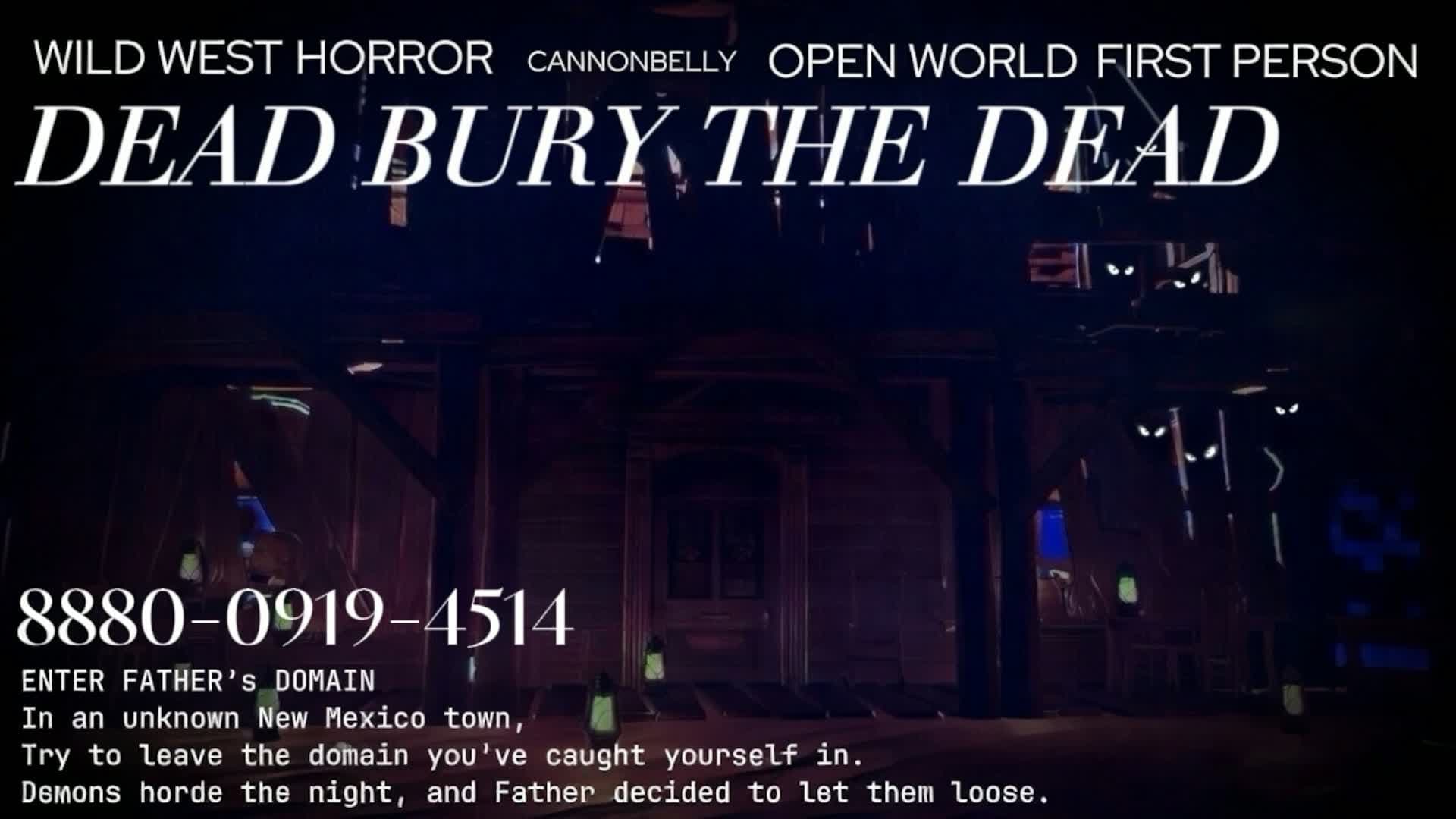 DEAD BURY THE DEAD.