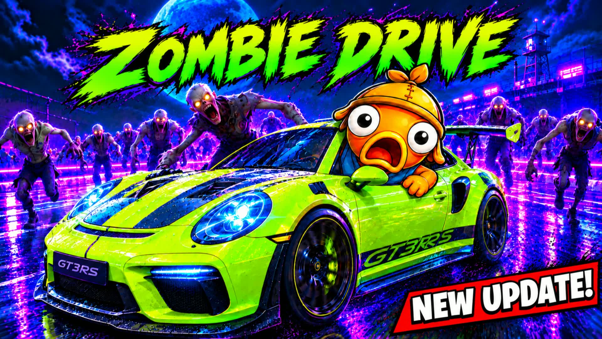 🎃🧟Zombie drive & Halloween update🎃🧟