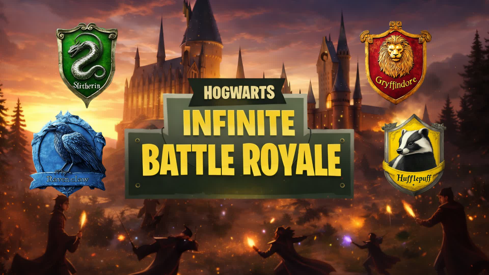 Hogwarts BATTLE ROYALE (Harry Potter)