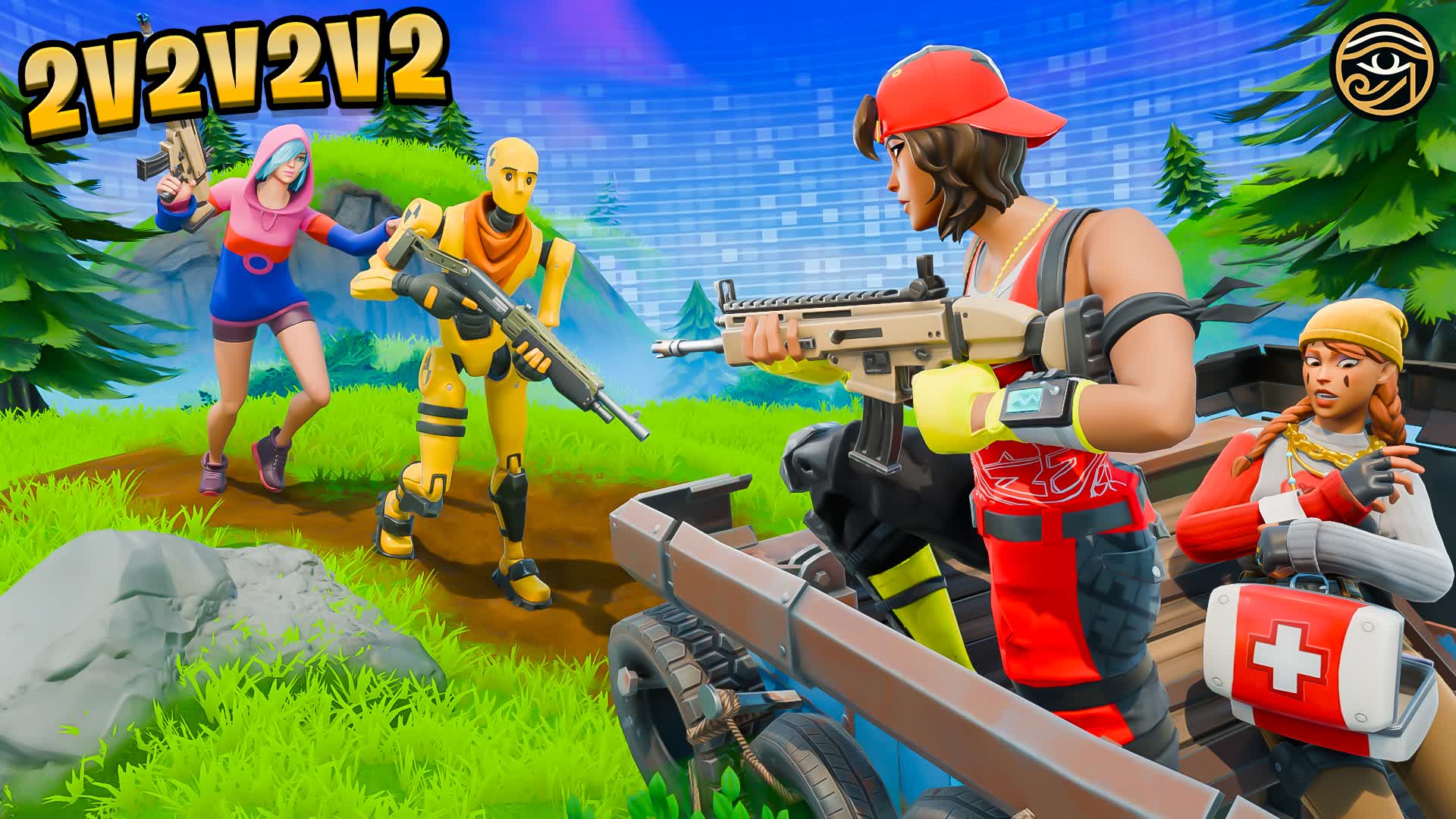 Rapid 2v2v2v2 Zero Build ๐
