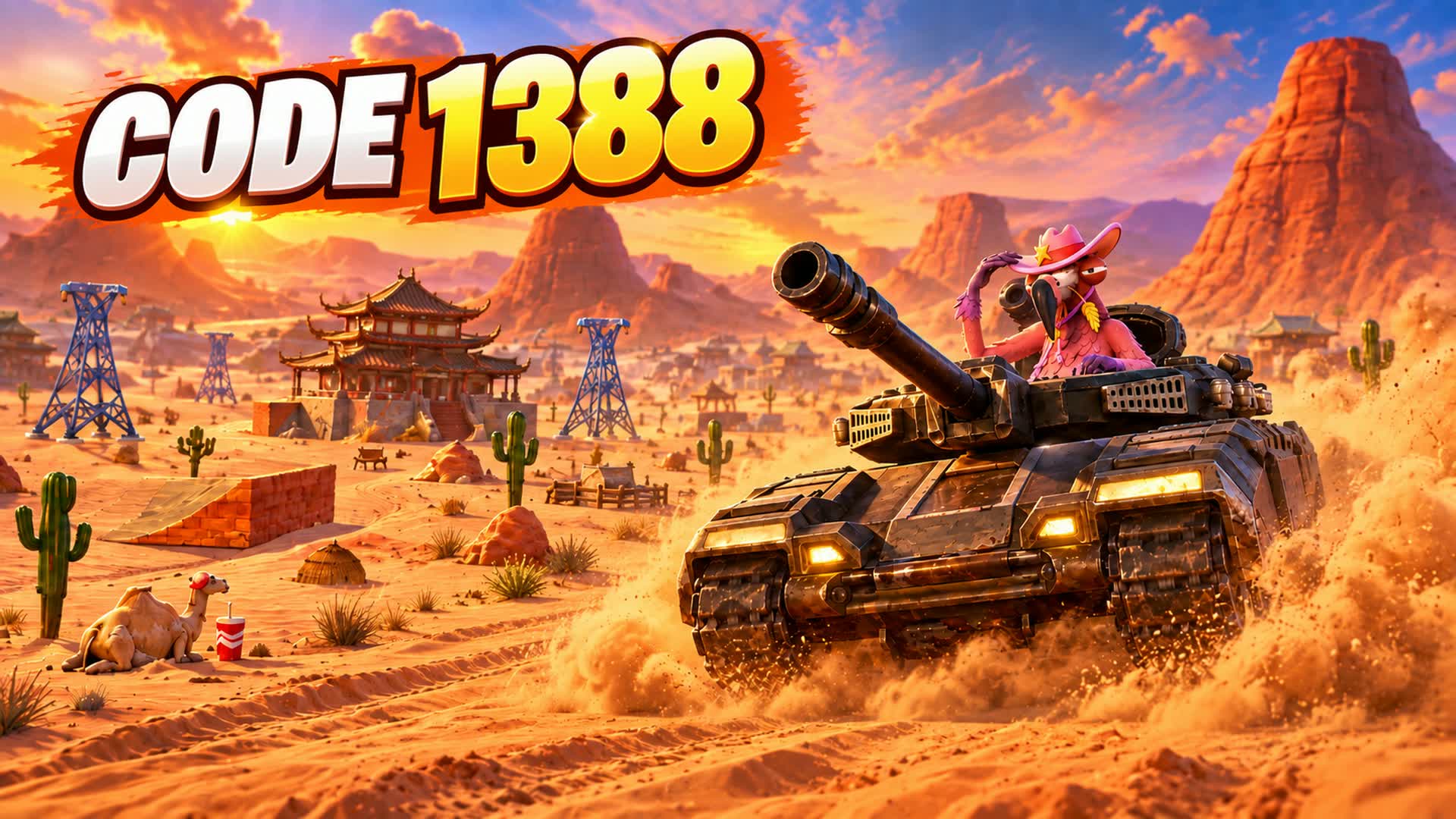 DESERT TANK WARS (1388) 🐪