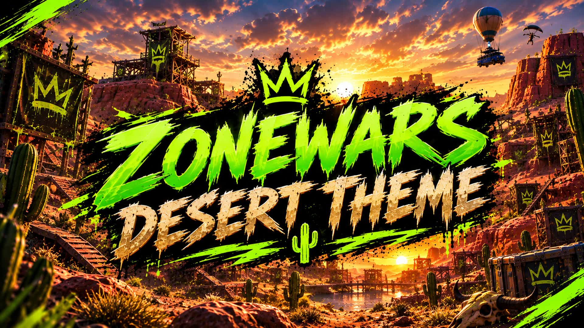 🏜️ZoneWars Desert Theme🏜️