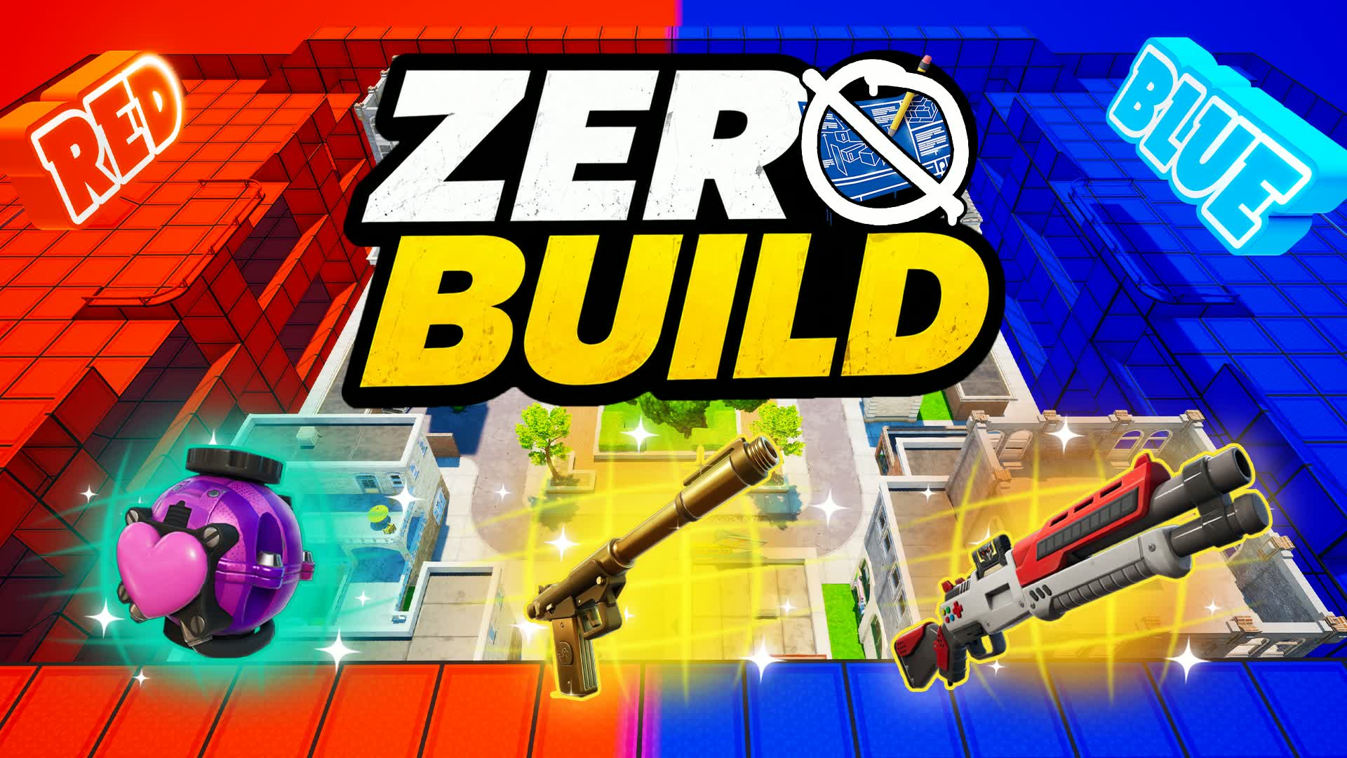 Realistics Red VS Blue Zero Build π΄π΅