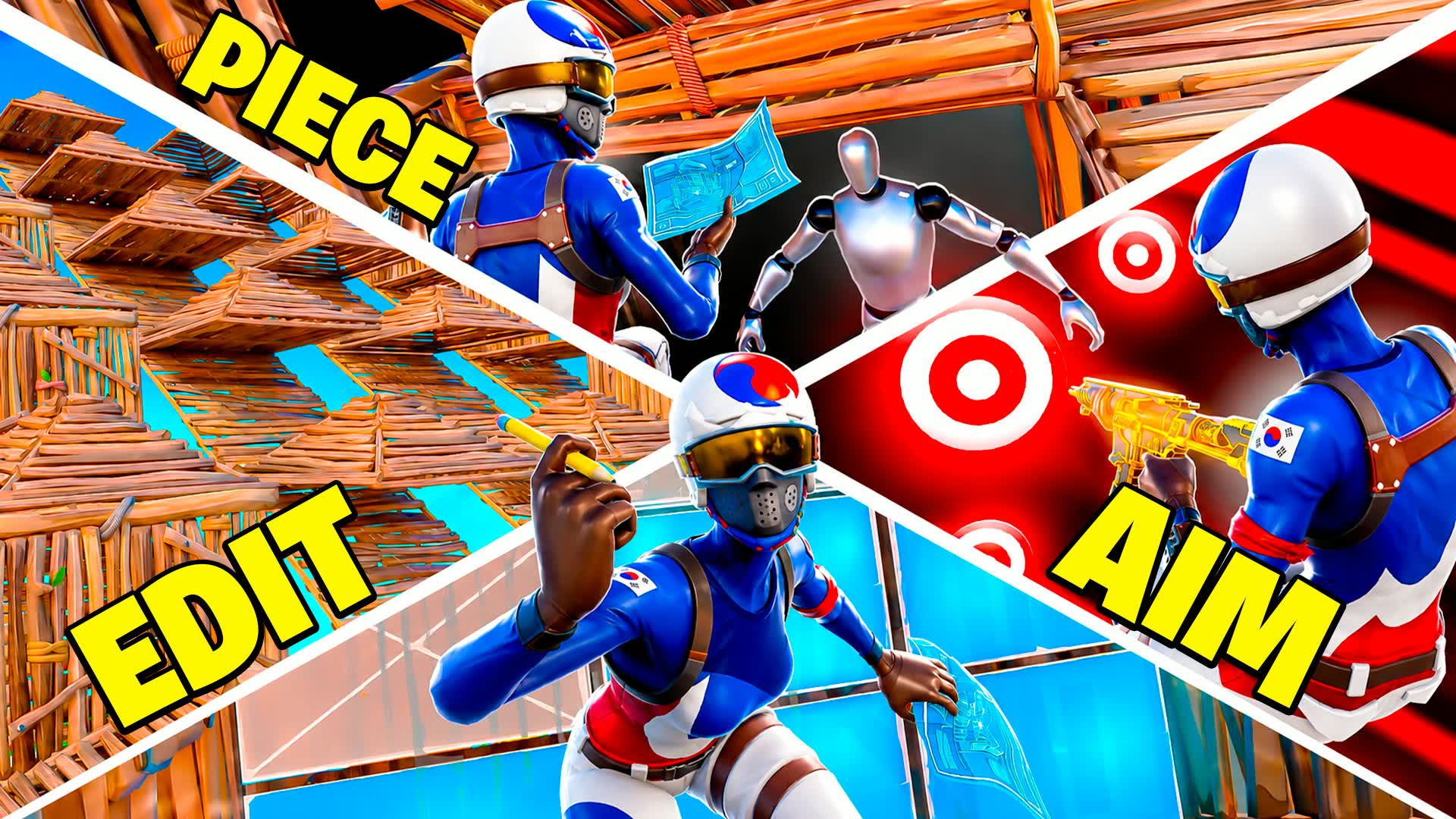 AIM PIECE EDIT & MECHANICS PRACTICE 🎯