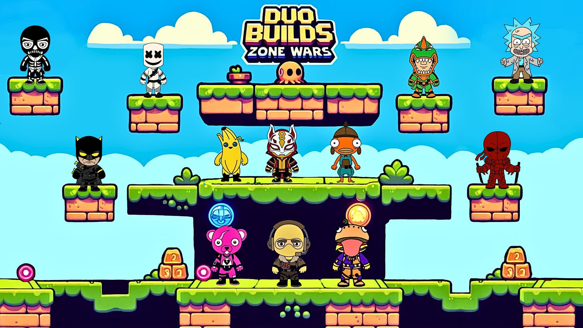 Duo Builds Zone Wars