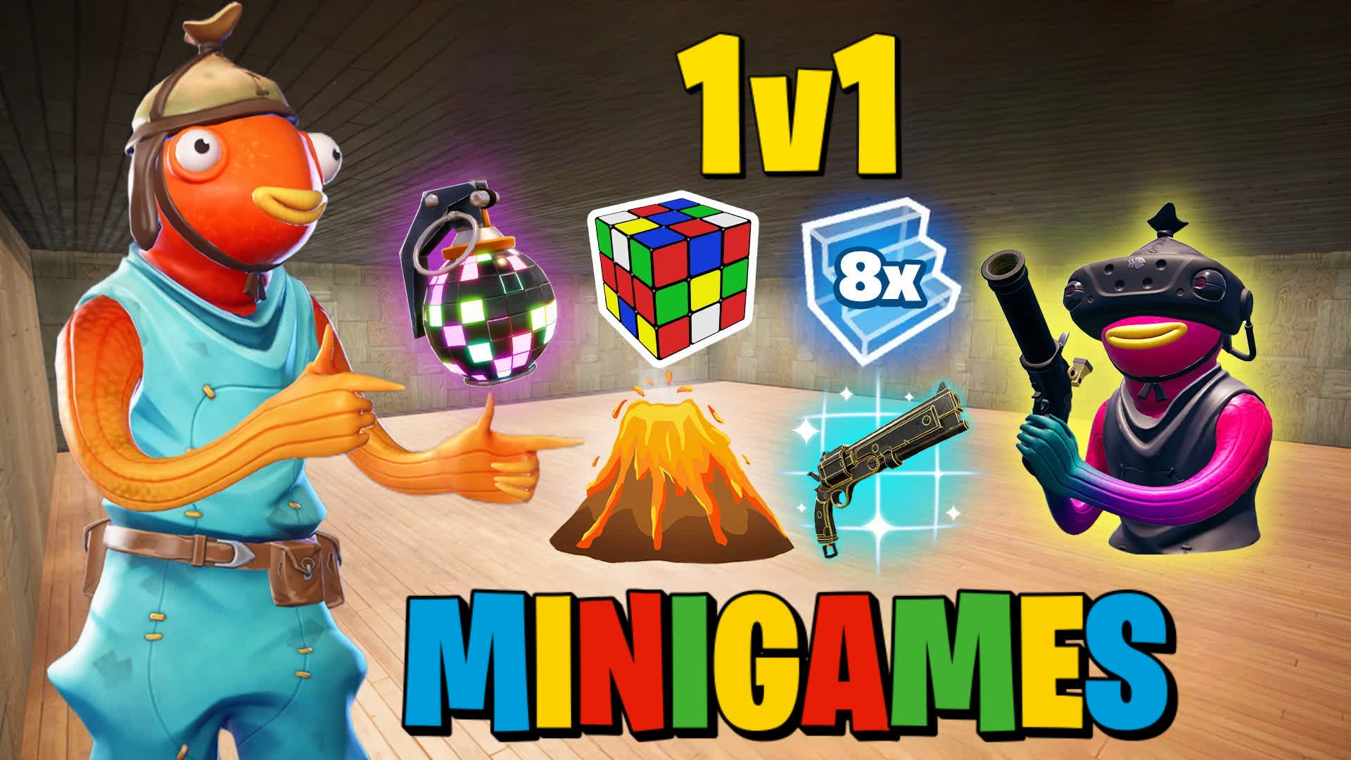 π MINIGAMES 1V1 π 25+ Fun Minigames π
