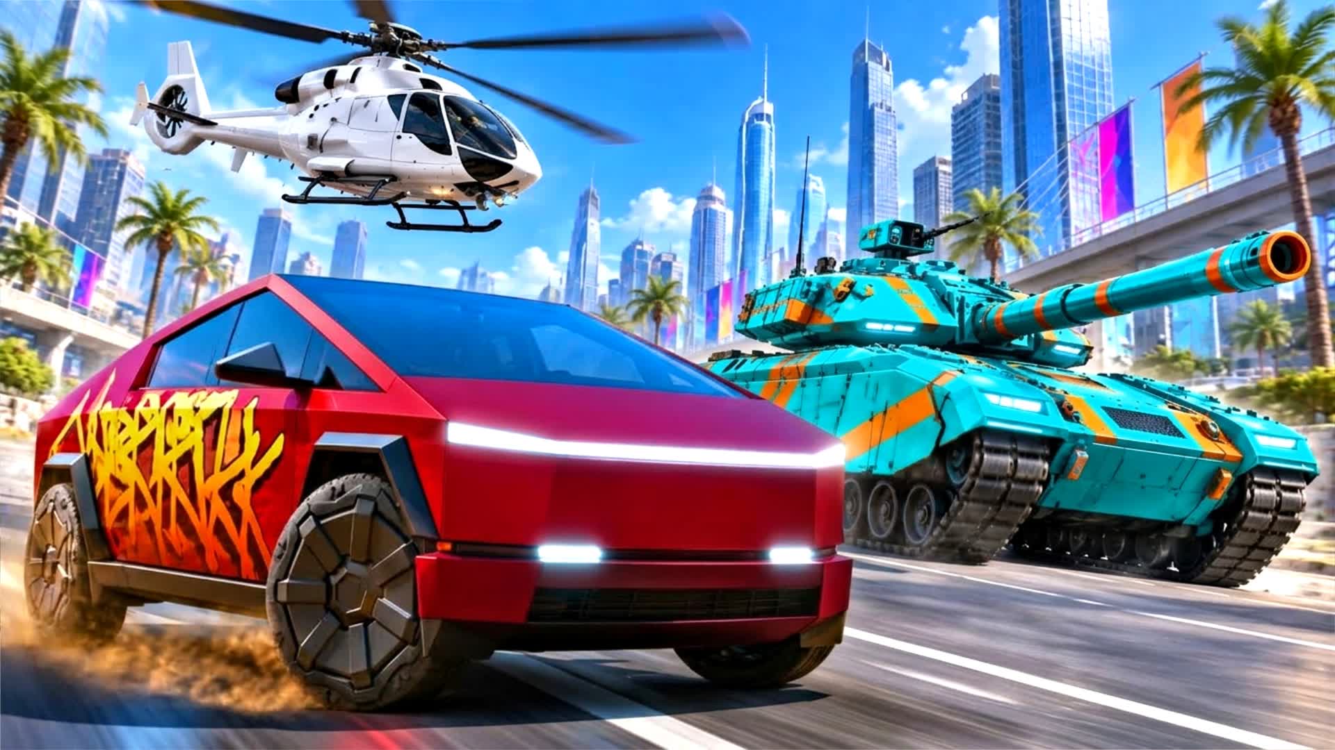 🌄DRIVE CITY TMNT