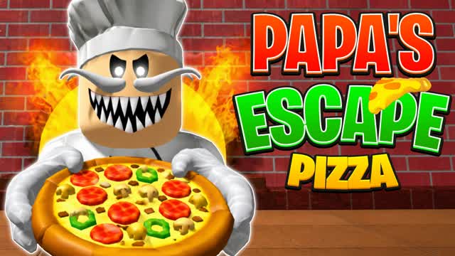 ESCAPE PAPA'S BOSS🍕BOSS EVENTS RVB⚔️