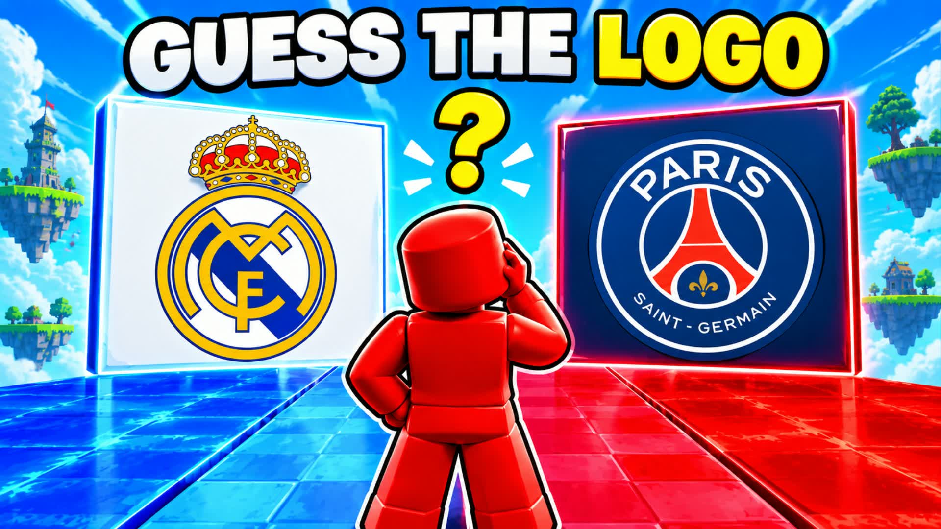 GUESS LOGO 🔎 PARKOUR OBBY MINIGAME
