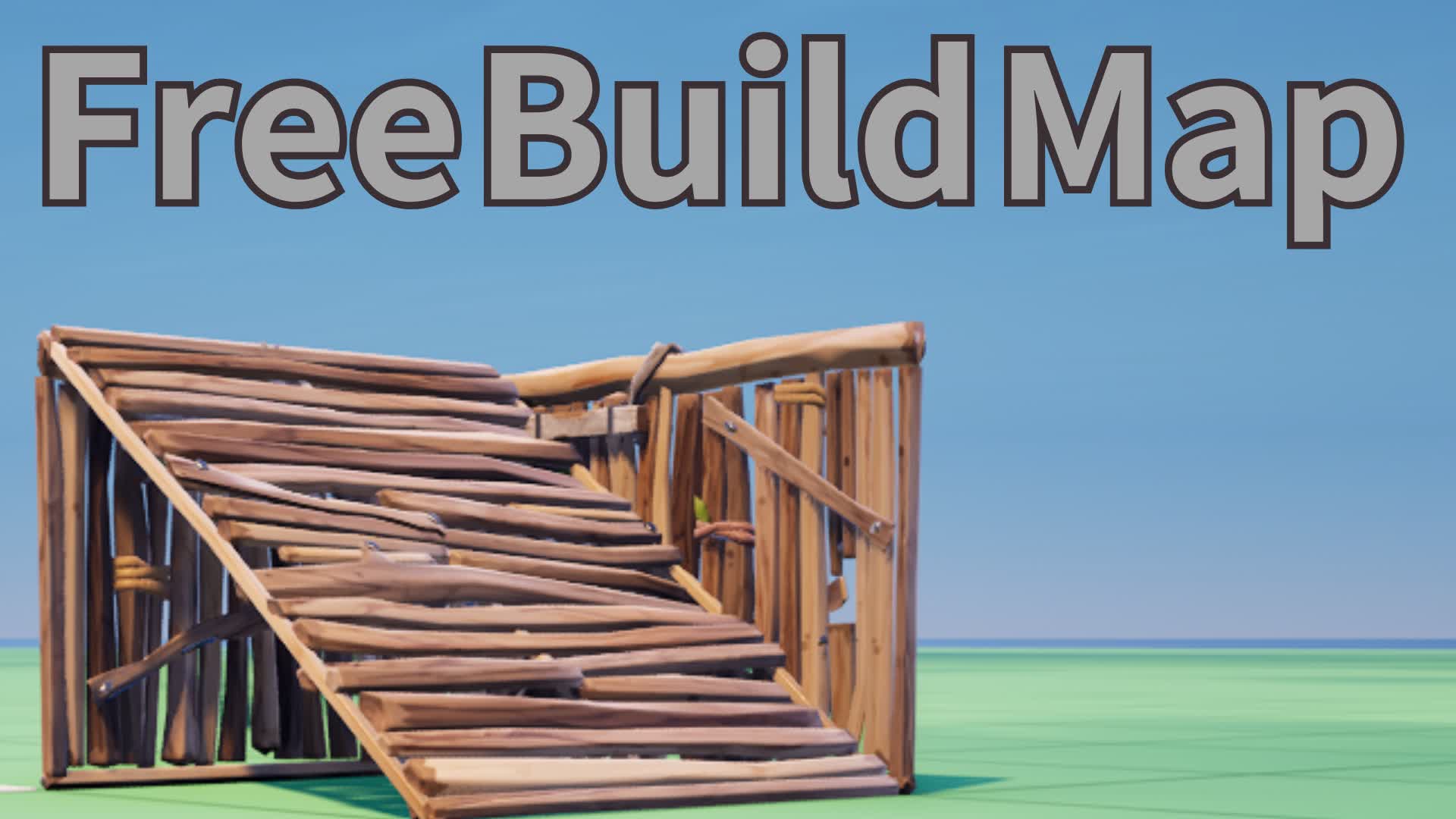 建築の練習場!(一人専用) Only one Free Building Map
