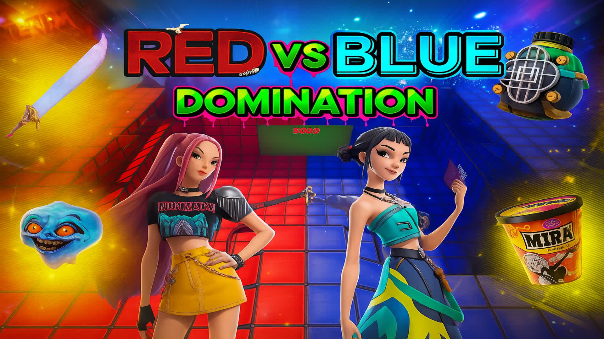 KpopDemon Hunters Red Vs Blue Domination