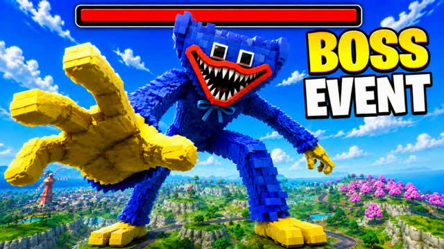 Huggy Wuggy Bossfight Event - Boss Fight