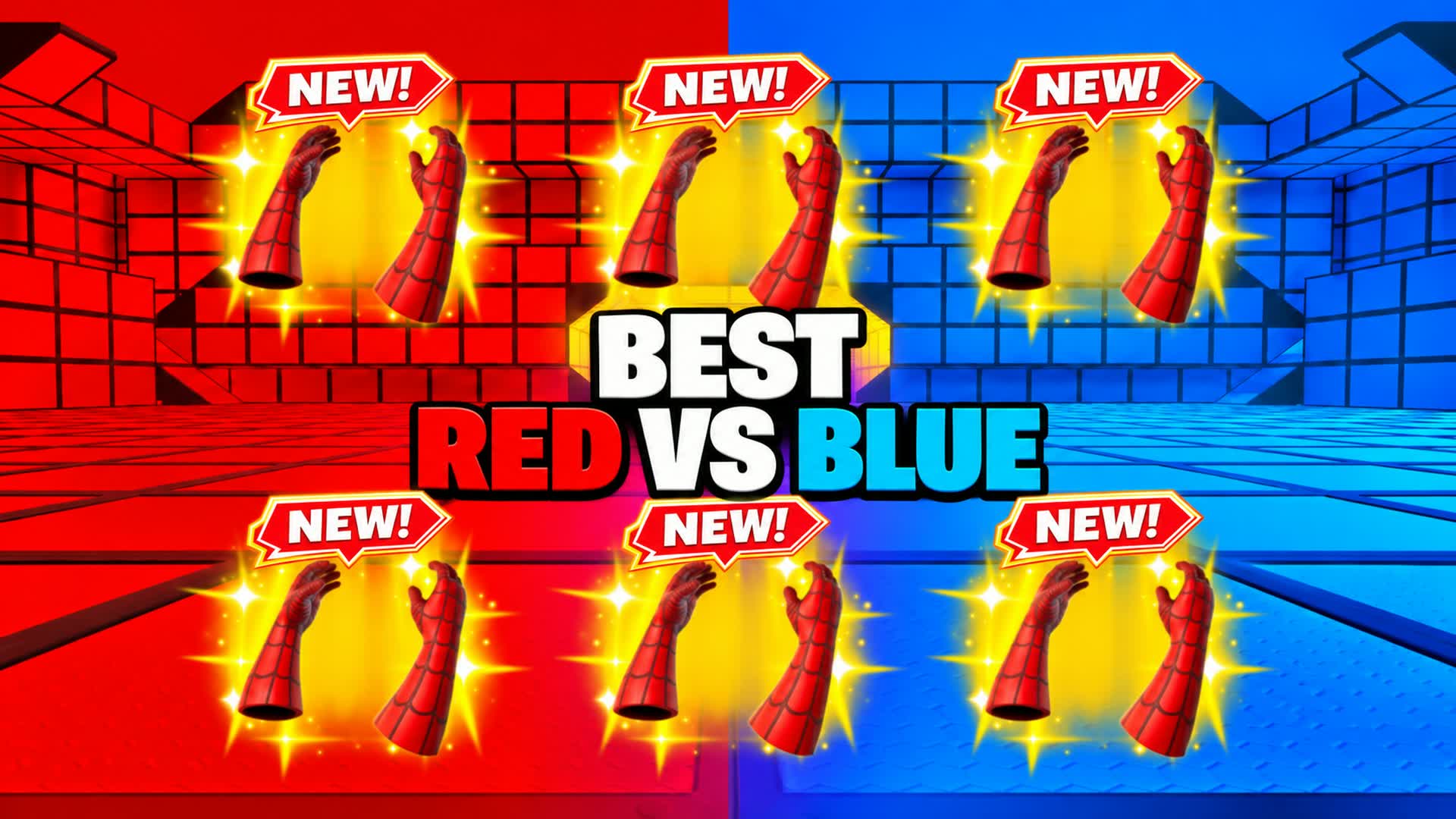 BESTS RVB RED VS BLUE UNC SPIDER