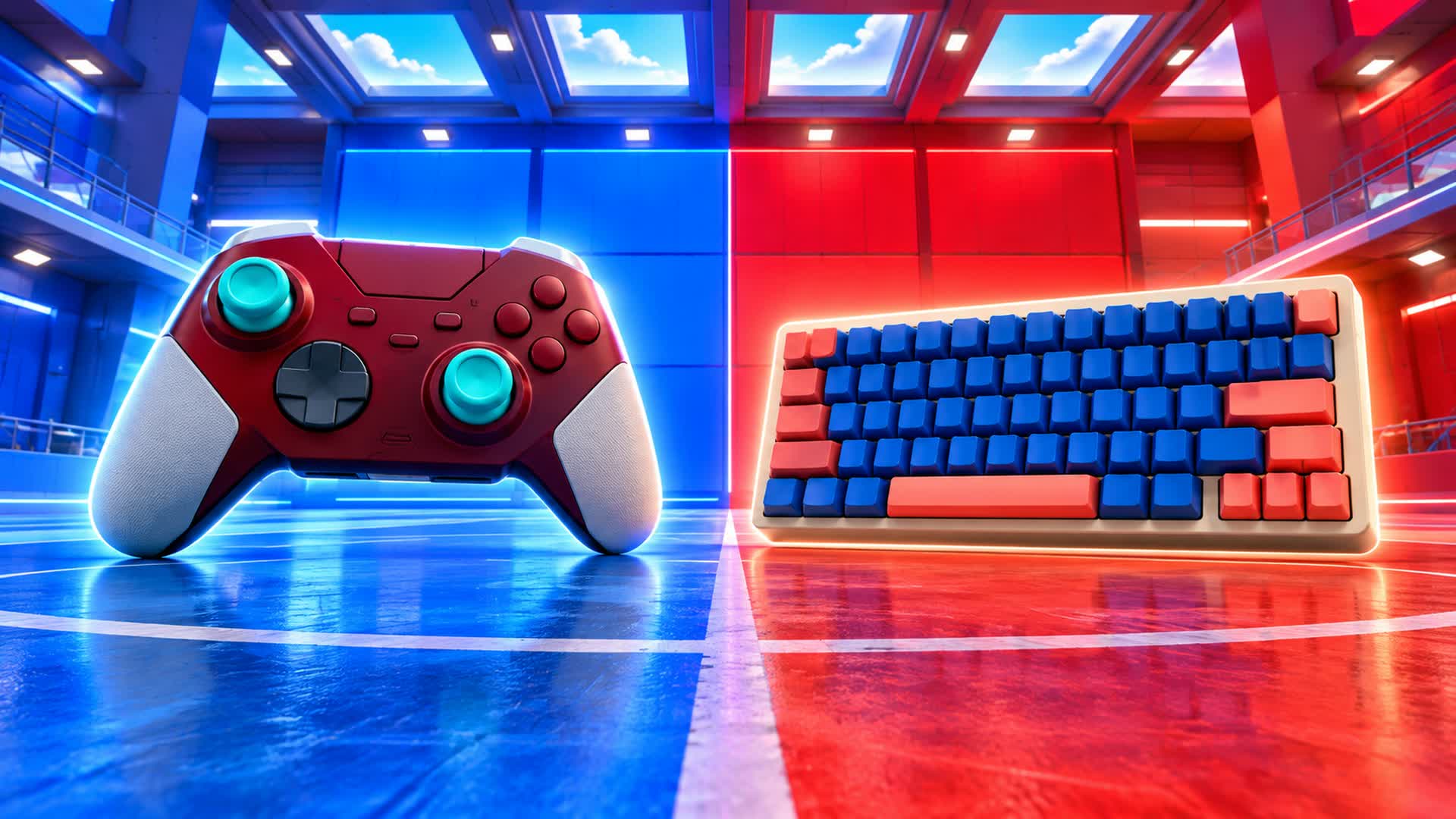 Mayhem of Red vs. Blue 🎲 Chaos 🔊