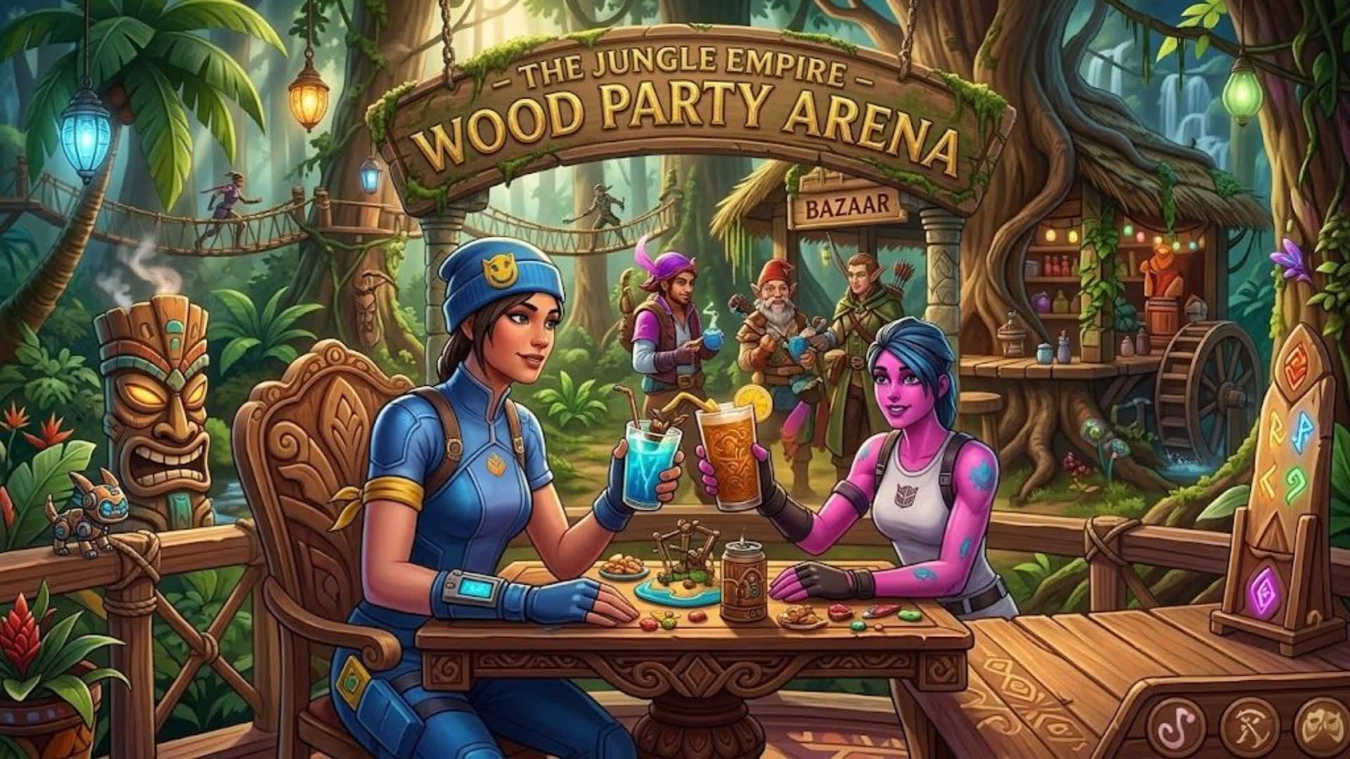 WOOD PARTY ROYALE 🌲🪓