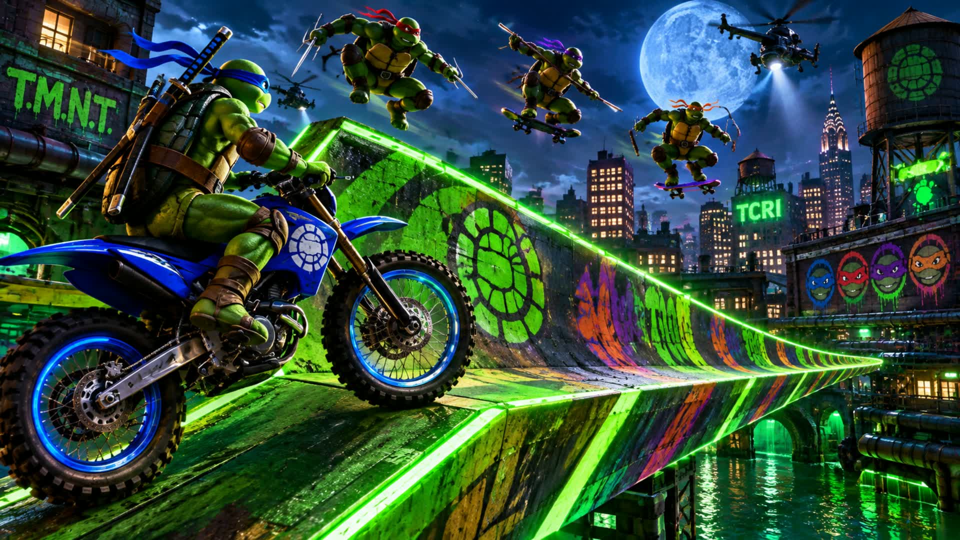 TMNT - CAR DRIVER