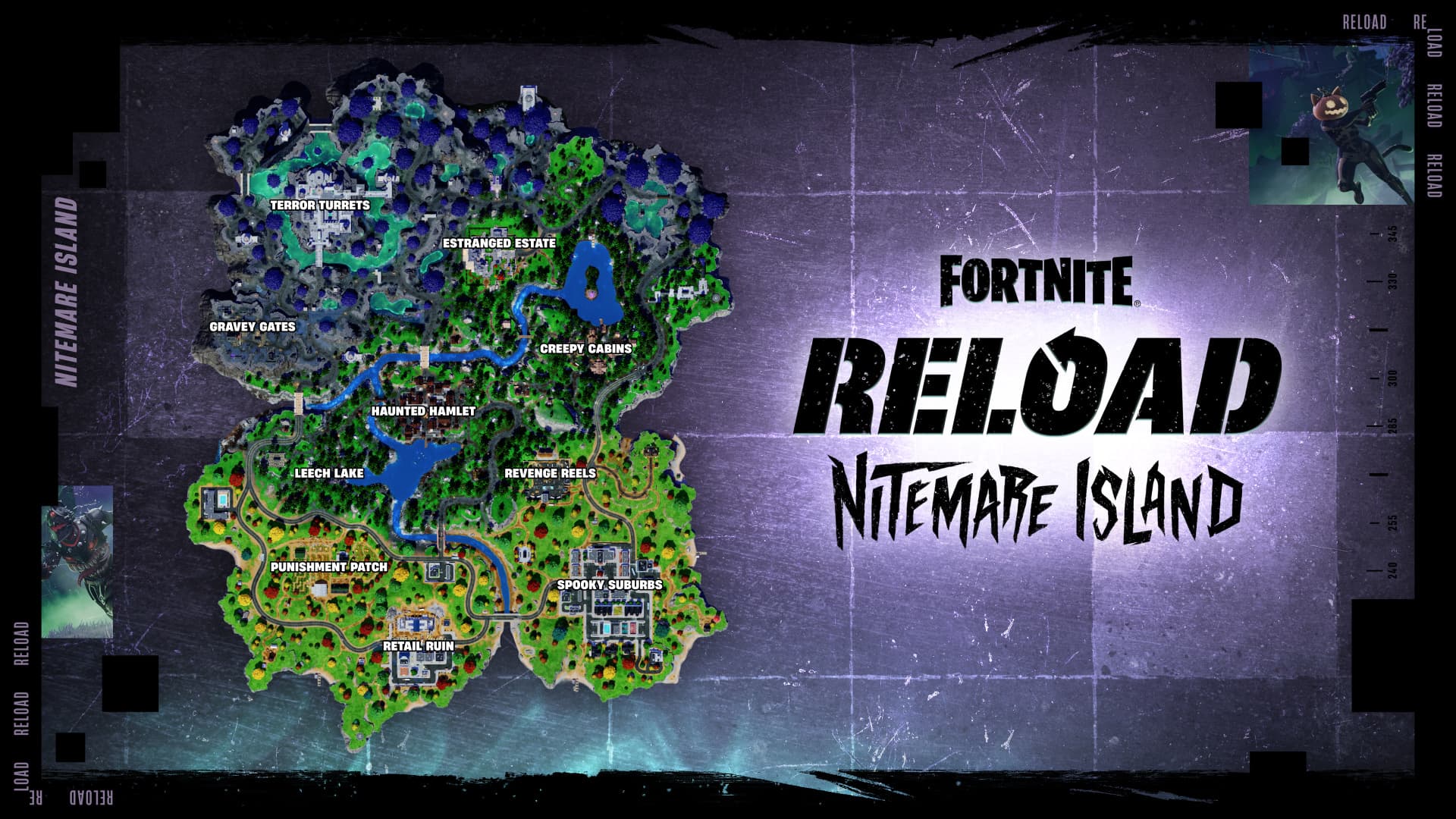 Fortnite Reload Nitemare Island map